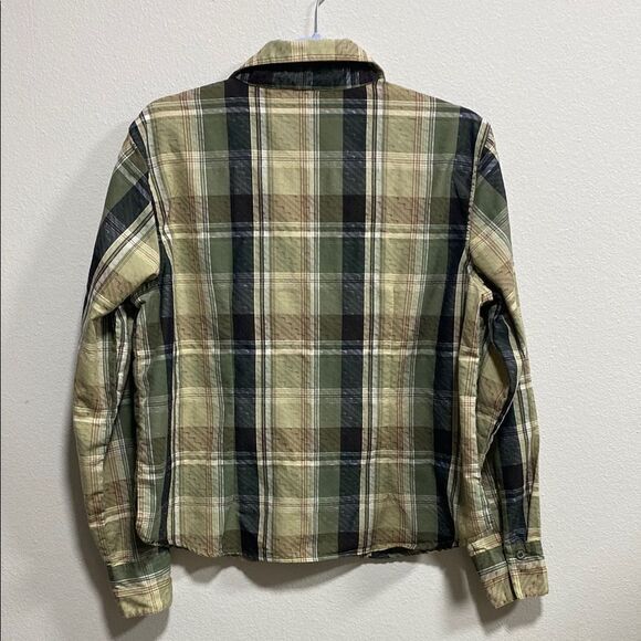 2 Dressbarn Blouses L Vintage-Inspired Button Downs, Plaid & Embroidered Stripe - Picture 6 of 15
